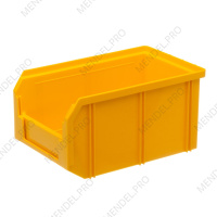 Пластиковый ящик Стелла-техник V-2-желтый