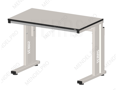 Стол рабочий 1200х700 мм серии ADVANCED