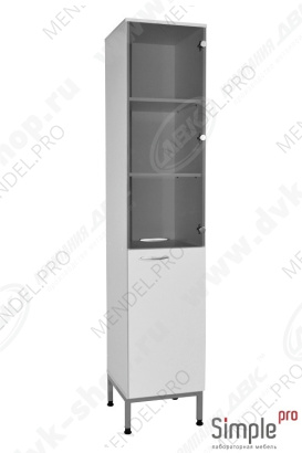 Шкаф для лабораторной посуды ЛК-400 ШЛП ( ЛДСП ) (400х450х2010)