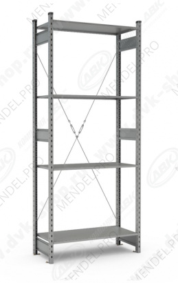 Стеллаж СТ-031 2500х1000х400 (4 яруса)