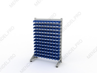 Стеллаж для пластиковых лотков S-BOX односторонний 1500x1000x450.01