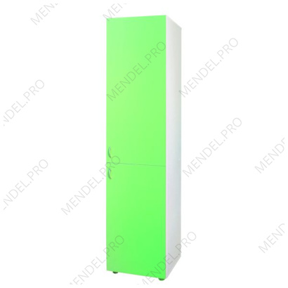 Шкаф медицинский двухсекционный однодверный Ш 1.03-"Айболит"