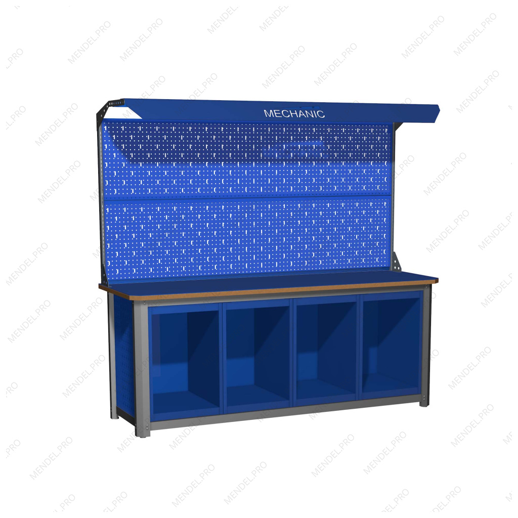 Верстак MECHANIC-М20.ПС2ПС2ПС2ПС2