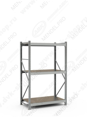 Стеллаж СТ-051 2000х1200х650 (3 яруса)