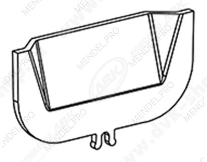 Перегородка d45 (10шт.)