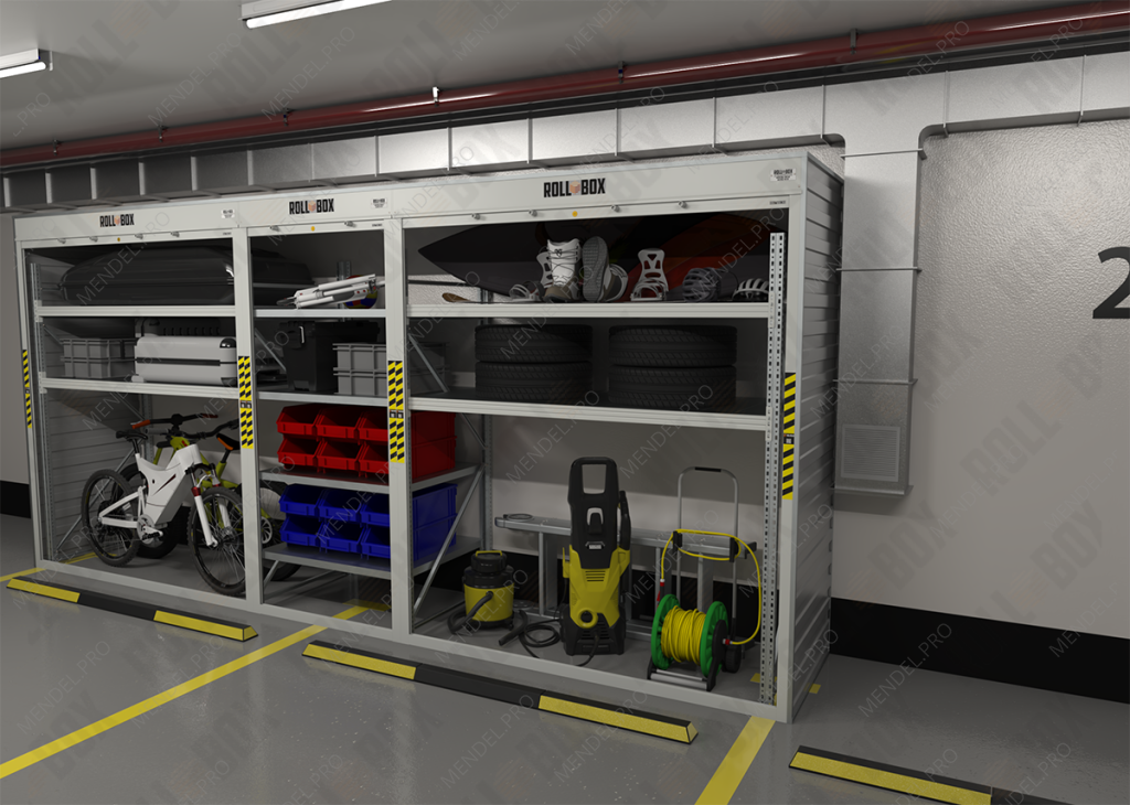 Шкаф в паркинг ROLL‑BOX IN STOCK XL-3.3