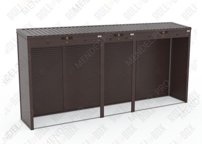 Шкаф уличный ROLL‑BOX VILLAGE ROOF XL-3