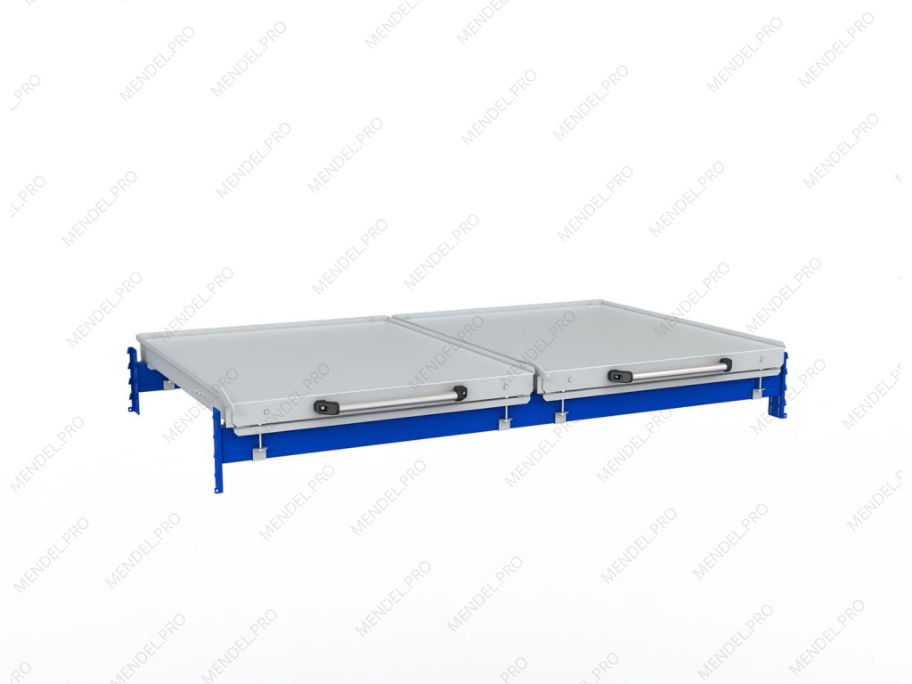 Ярус хранения с выкатными платформами S-HEAVY 500/1800