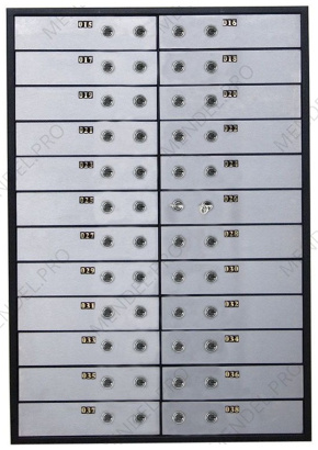 Блок депозитных ячеек DB-24S.DGL