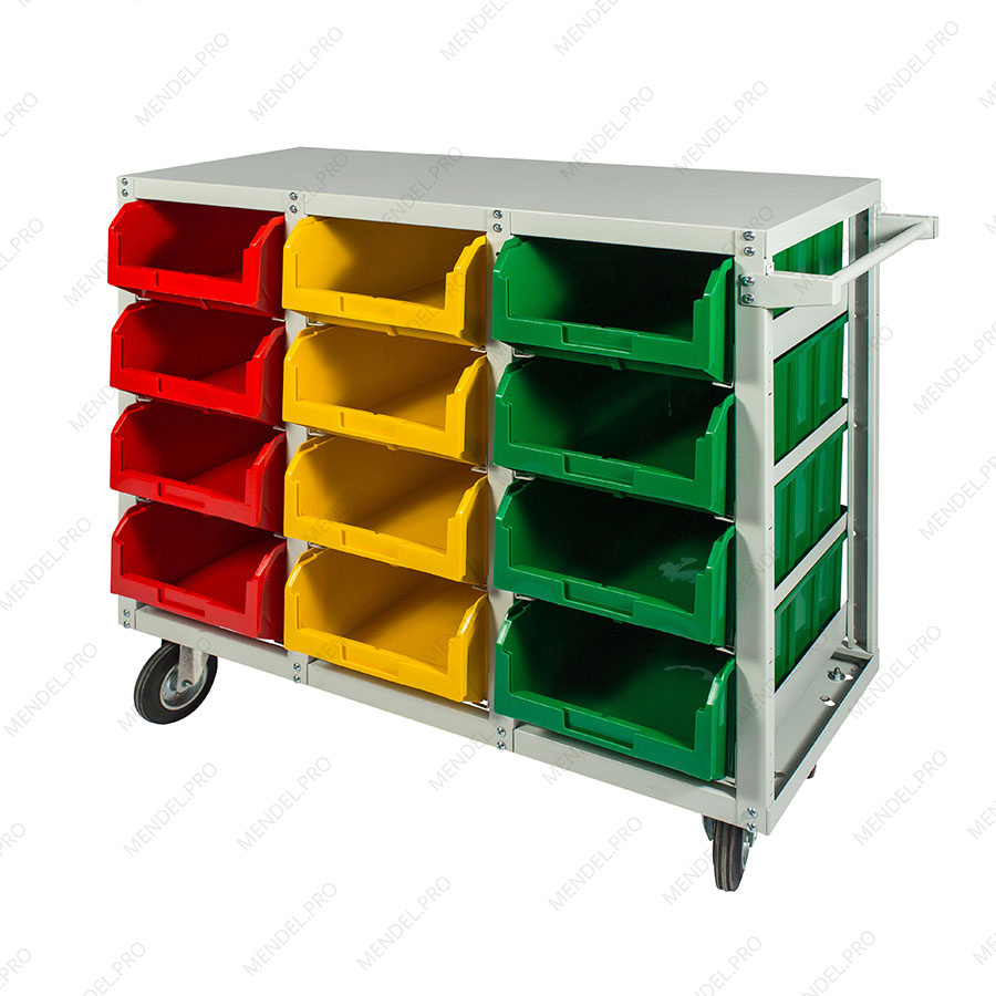 Стеллаж с направляющими Стелла-техник V4-12-200-К