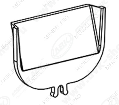 Перегородка d33 (10шт.)