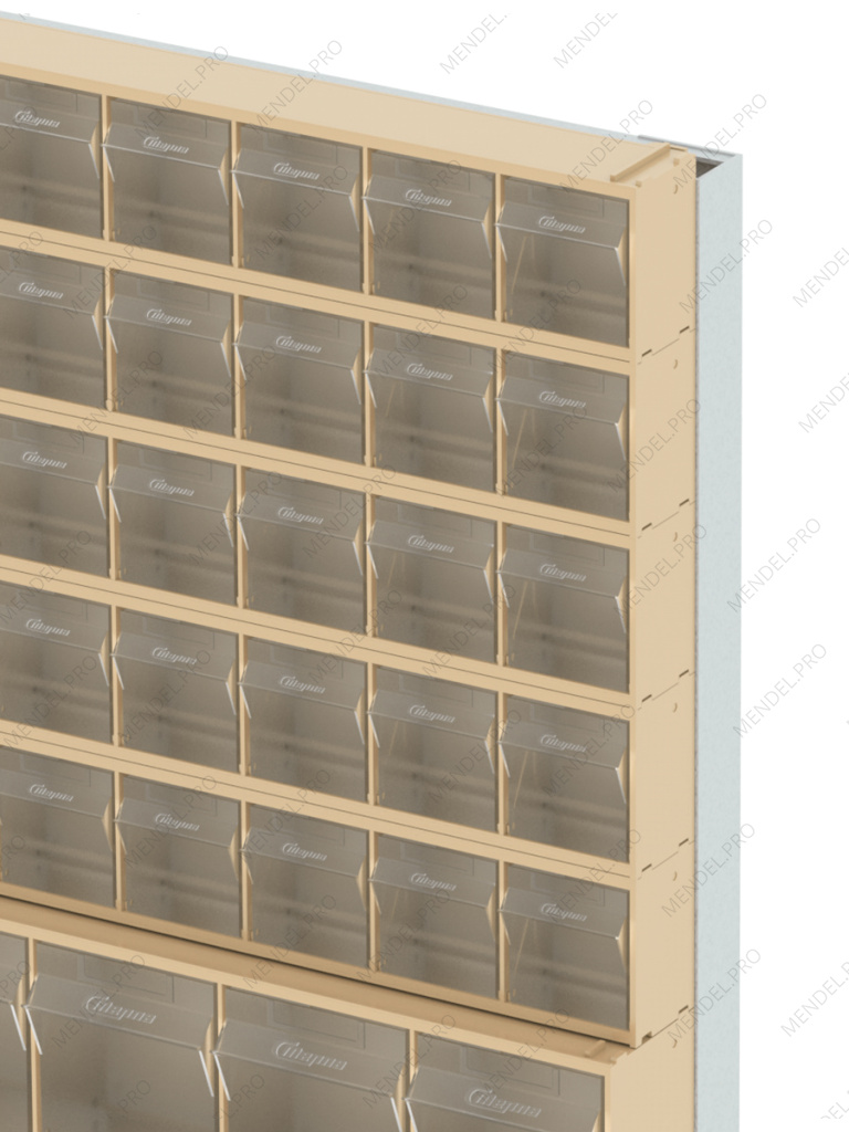 Стойка бежевая напольная Стелла-техник 405-05-05-05-B