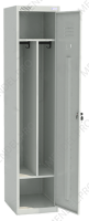 Шкаф гардеробный ШРС-11-400 с перегородкой