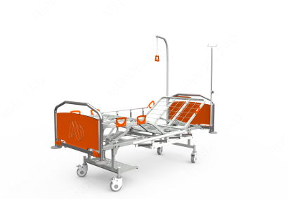 Кровать функц. четырехсекционная КФ-4-"Айболит" спинки ЛДСП / пластик