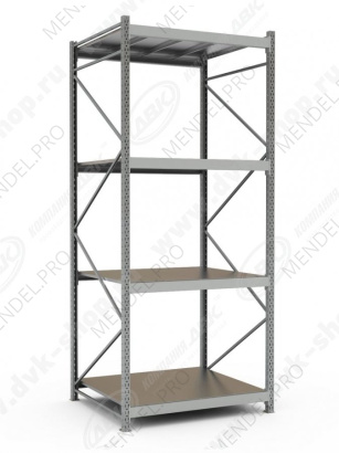 Стеллаж СТ-051 3000х1200х1050 (4 яруса)