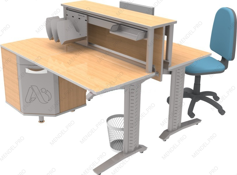 Набор: Стол СКВ-2.1-1500+ опции (вариант №3)