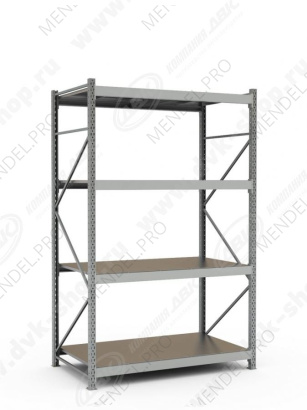 Стеллаж СТ-051 2500х1500х850 (4 яруса)