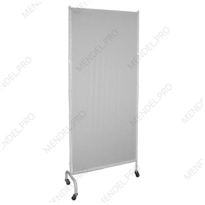 Ширма медицинская секционная с полимерными полотнами ШМПС-01-"Айболит" (1-но секц., ПВХ)