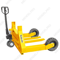 Тележка гидравлическая XILIN г/п 1500 кг HW для бездорожья