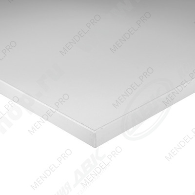 Стол лабораторный с 2-мя полками ЛК-1500 СП (1500х630х1550/850) (Керамика, Белый)