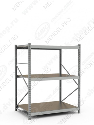 Стеллаж СТ-051 2000х1500х1050 (3 яруса)