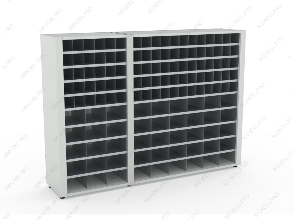 Система хранения с ячейками HARDO XSM 1830х2580х550 мм (135 ячеек)