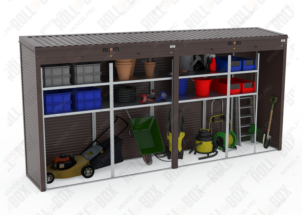 Шкаф уличный ROLL‑BOX VILLAGE ROOF XL-2.1