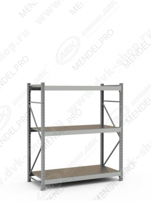 Стеллаж СТ-051 1800х1500х650 (3 яруса)