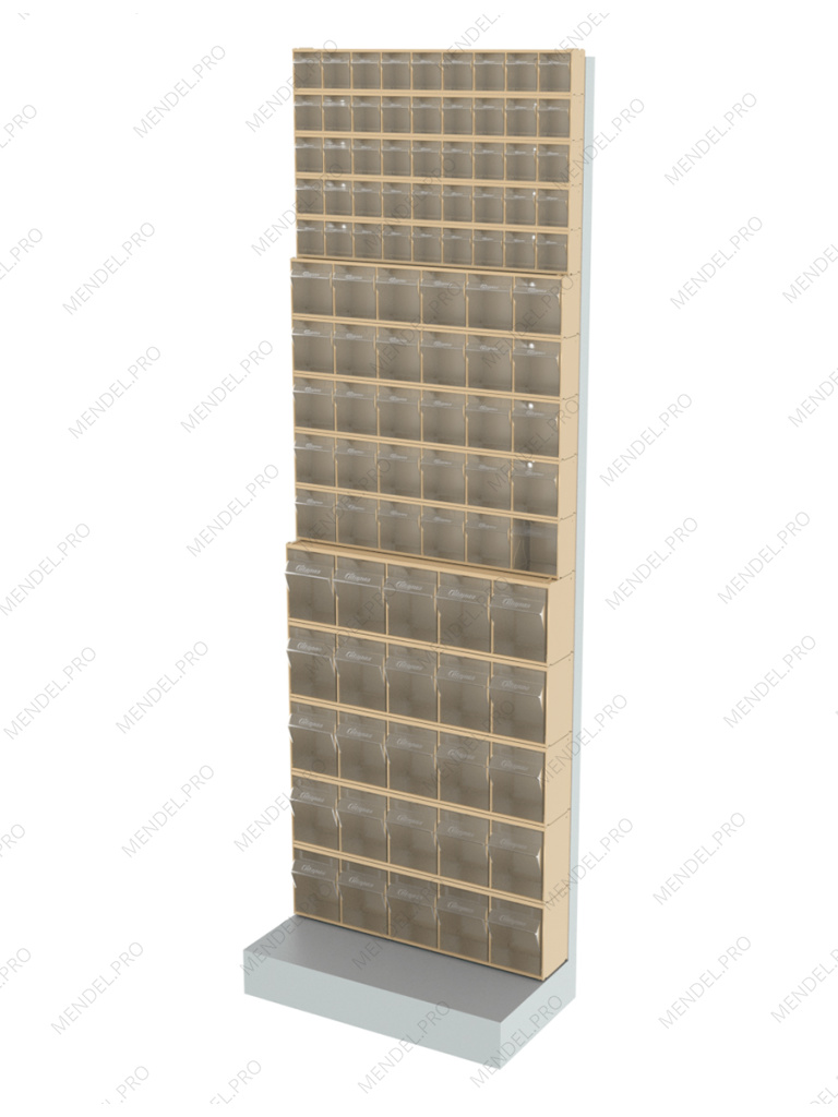 Стойка бежевая напольная Стелла-техник 405-05-05-05-B