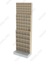 Стойка бежевая напольная Стелла-техник 405-05-05-05-B