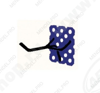 Мет. крючок 8 см. (10 шт.)