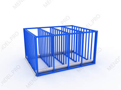 Стеллаж для хранения листового металла STEELOR.V2