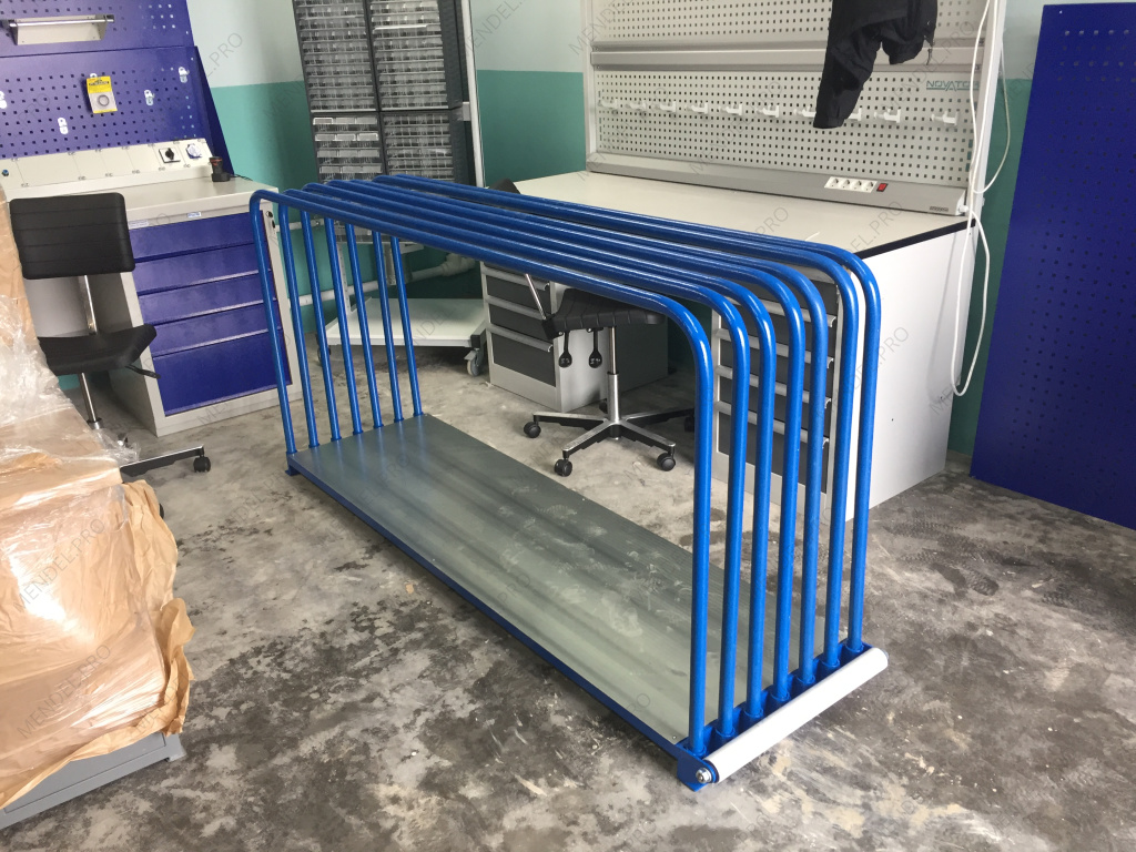 Стеллаж для хранения листового металла STEELOR.V1