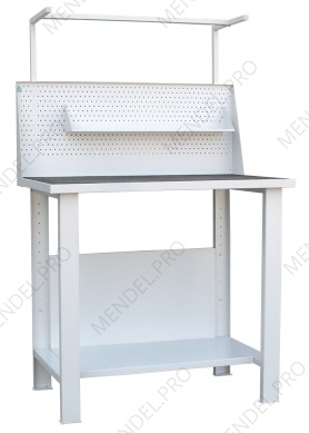 Верстак слесарный с креплением для лампы