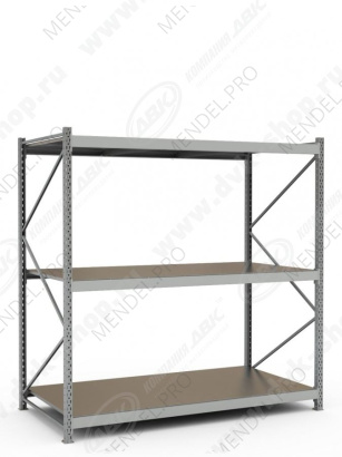 Стеллаж СТ-051 2200х2100х1050 (3 яруса)