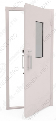 Кон.дв.со ст300х700мм 1кл унив с ручк-скоб RAL9010