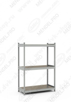 Стеллаж СТ-023 1800х1200х600 (3 яруса)