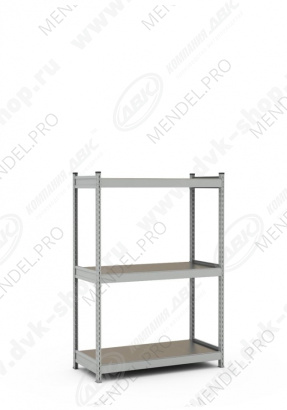 Стеллаж СТ-023 1800х1200х600 (3 яруса)