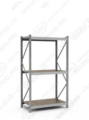 Стеллаж СТ-051 2200х1200х650 (3 яруса)