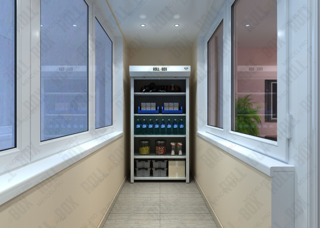 Шкаф роллетный ROLL-BOX SIMPLE 10.07.3.V1