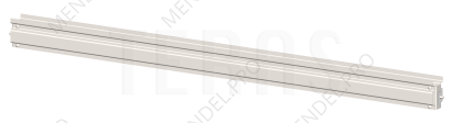 Планка стальная для серии DUAL 2х1800 мм для крепления лотков 
