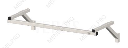 Комплект крепления верхнего освещения серии ADVANCED 1200 мм