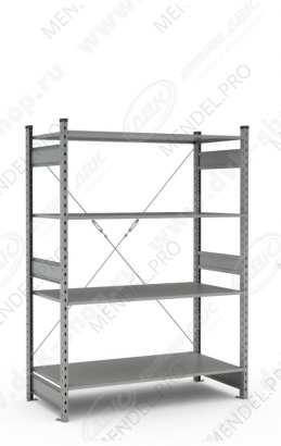 Стеллаж СТ-031 1900х1300х600 (4 яруса)