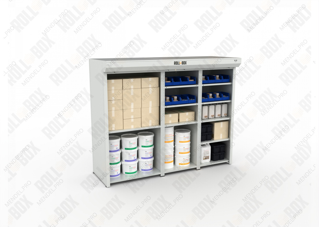 Металлический роллетный шкаф ROLL-BOX SIMPLE 24.05.356.V1