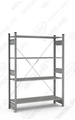 Стеллаж СТ-031 1900х1300х400 (4 яруса)