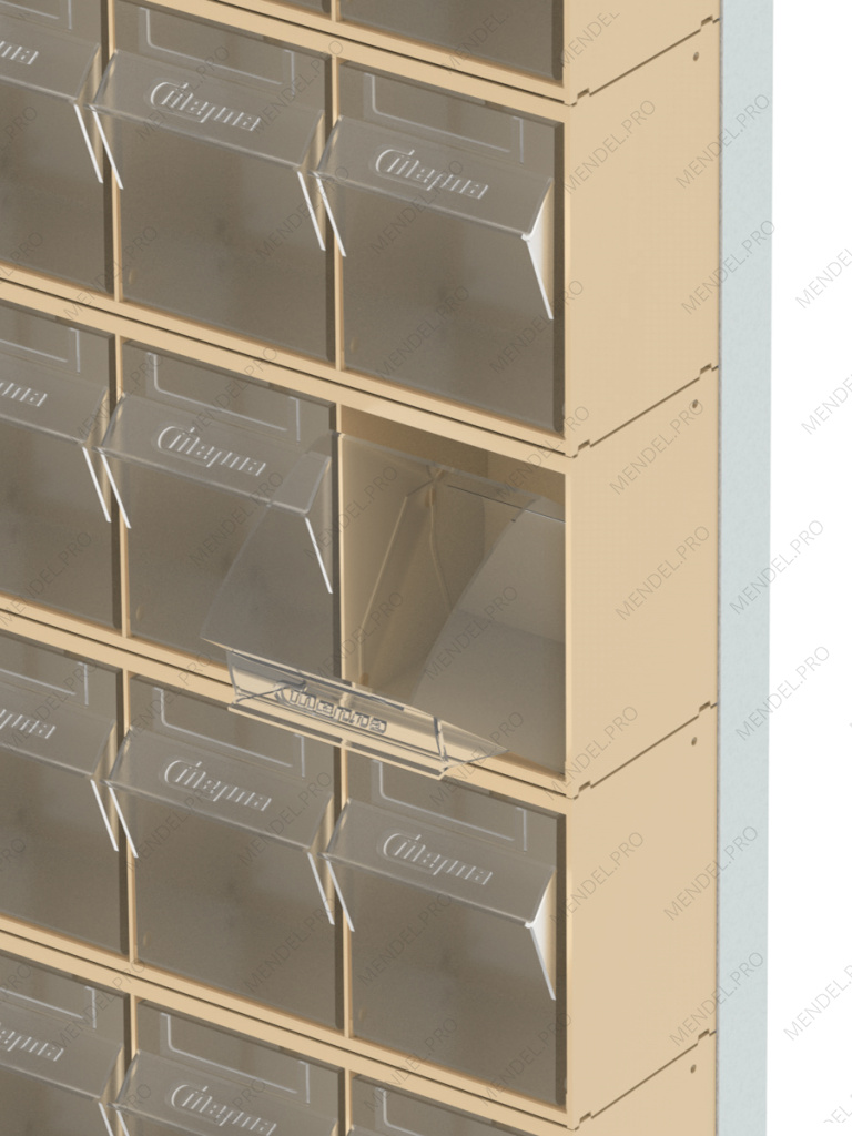 Стойка бежевая настенная Стелла-техник 402-00-00-06-B