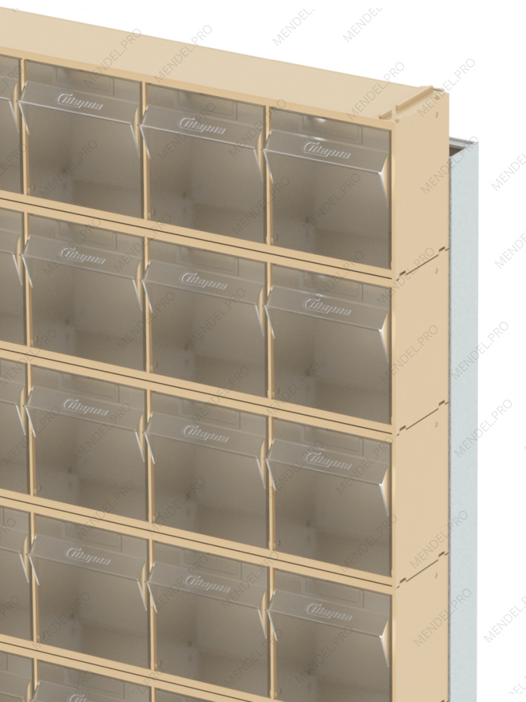 Стойка бежевая настенная Стелла-техник 402-00-05-03-B