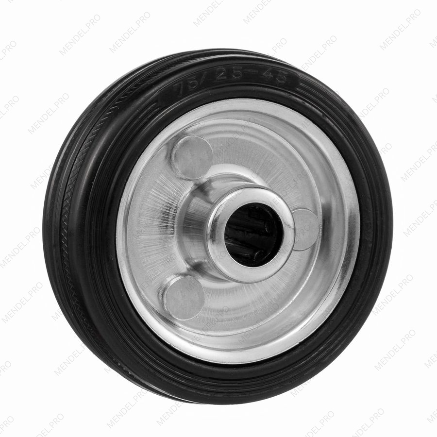 Колесо под ось 12мм Стелла-техник 4000-75