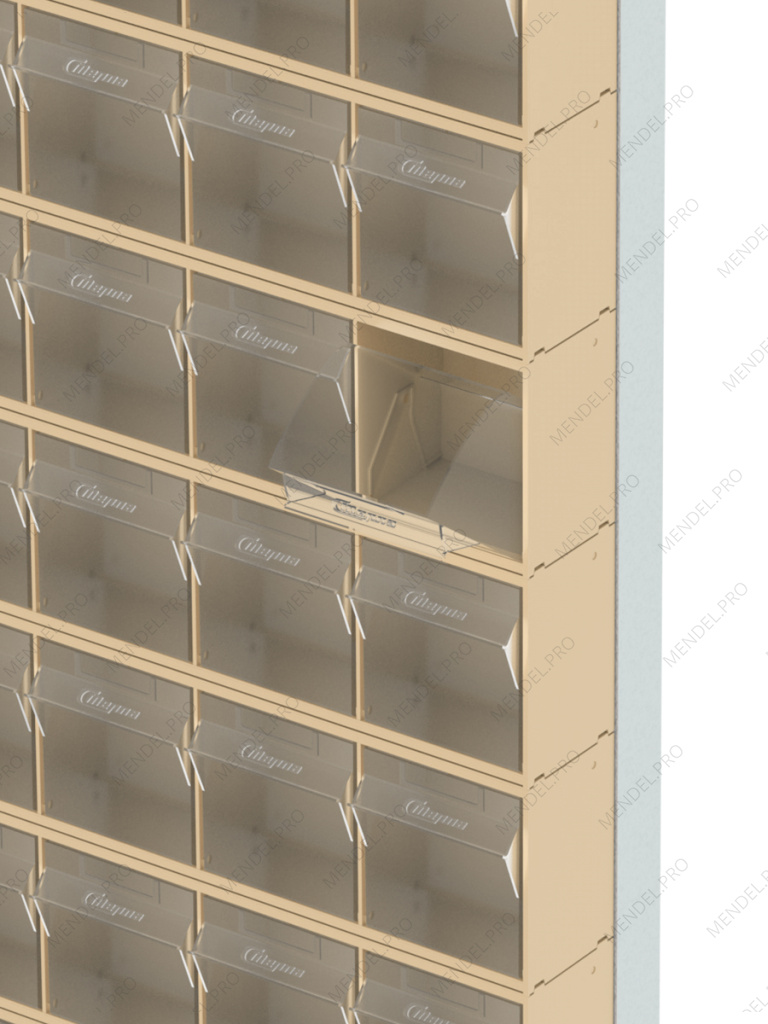 Стойка бежевая напольная Стелла-техник 404-00-10-03-B