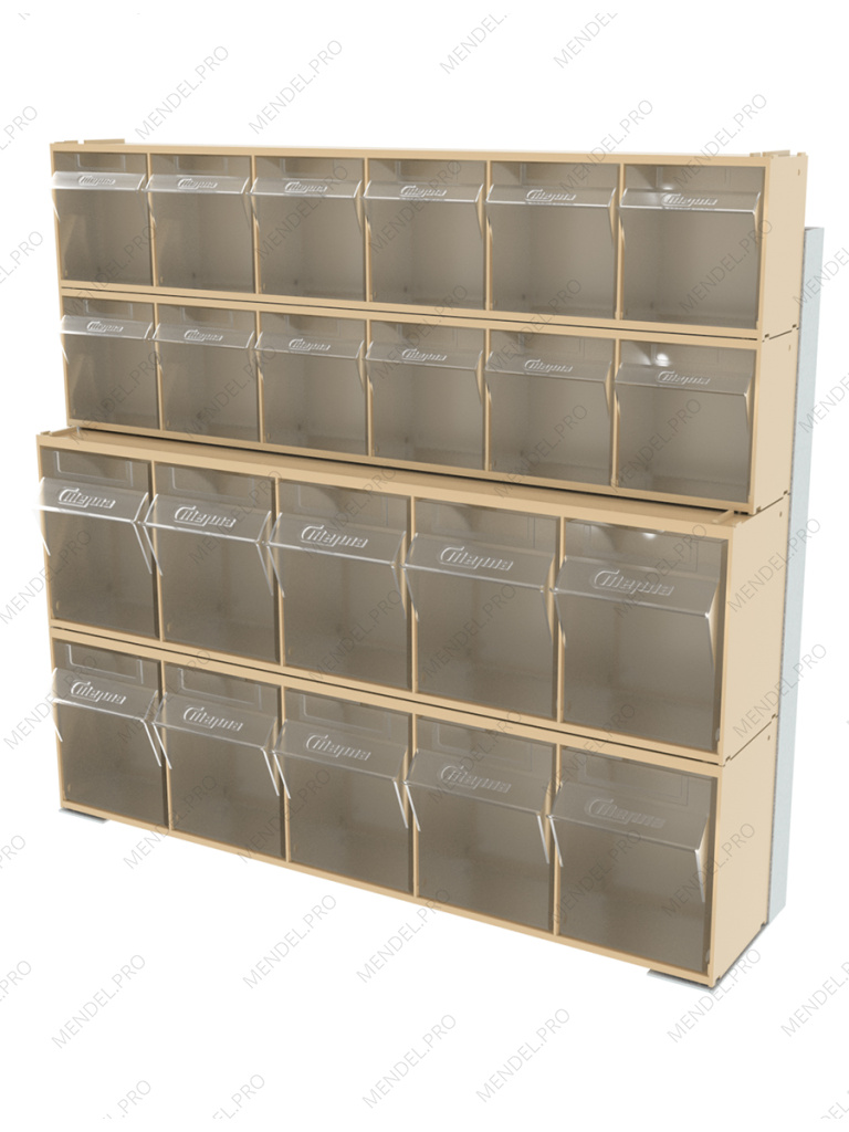 Стойка бежевая настенная/настольная Стелла-техник 401-00-02-02-B